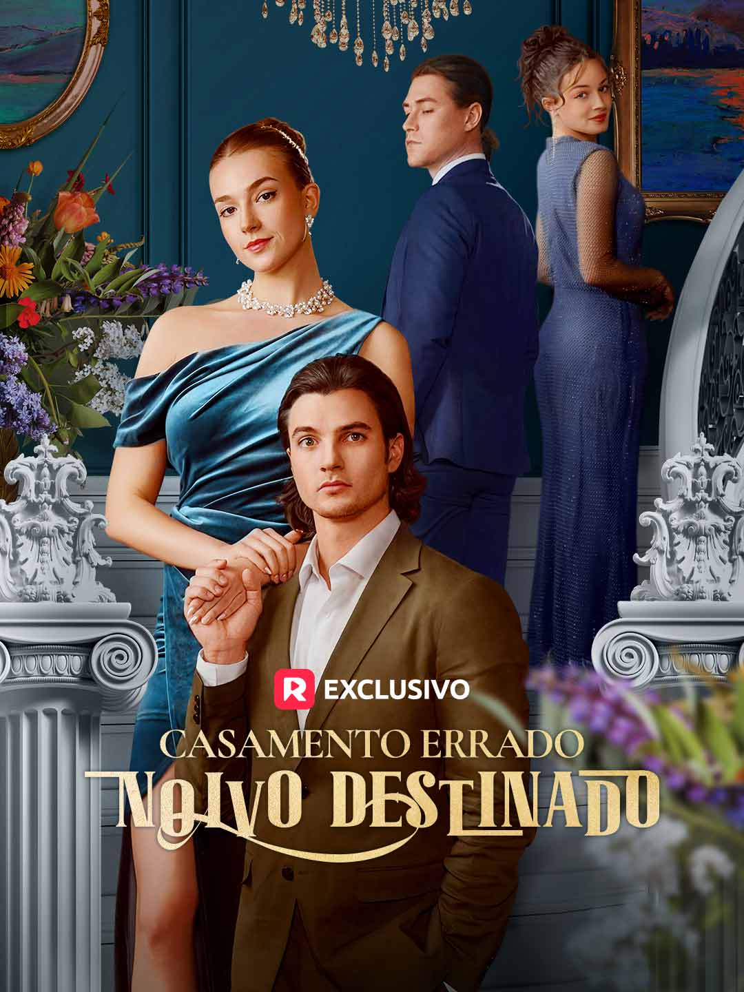Capa da minissérie Casamento Errado, Noivo Destinado
