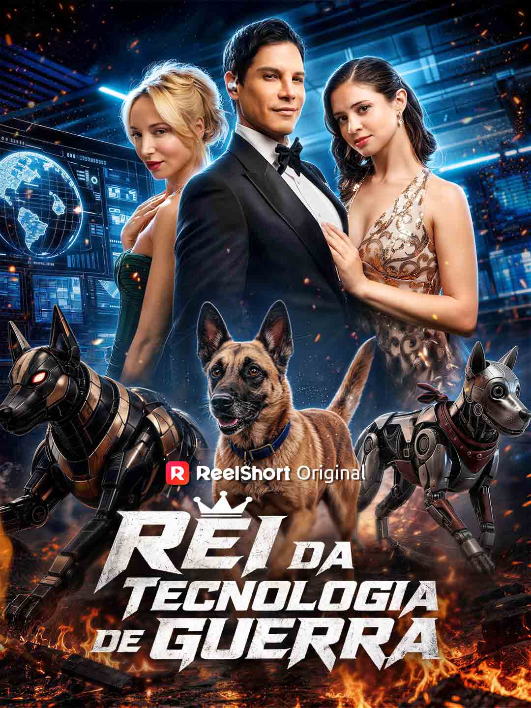 Capa da minissérie Rei da Tecnologia de Guerra