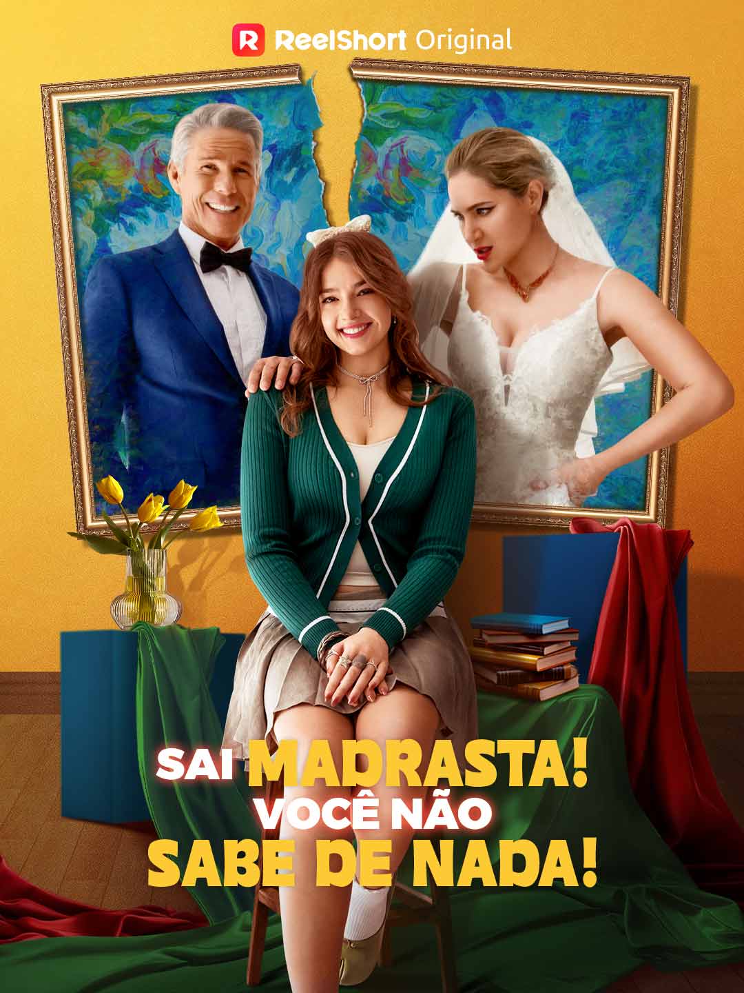 Capa da minissérie Sai, Madrasta! Você Não Sabe de Nada!